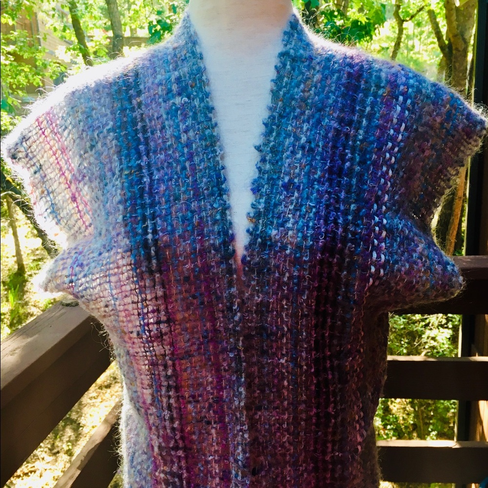 Gorgeous Vintage Amethyst Goddess shawl